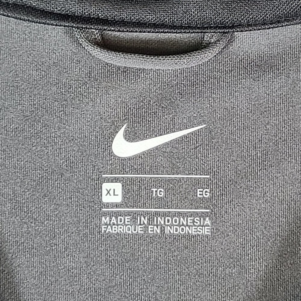 Nike Warm Up Track Jacket Youth Large Black Training Full Zip North Carolina NC - Picture 3 of 9